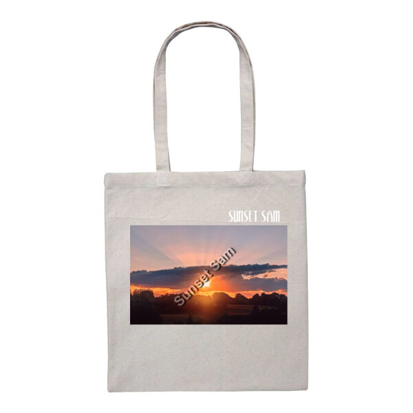 SUN STAR GLOW - Heavy Duty Canvas Tote with Gusset  Thumbnail