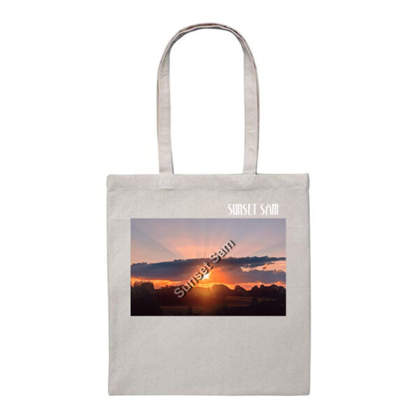 SUN STAR GLOW - Heavy Duty Canvas Tote Bag Thumbnail