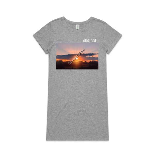 SUN STAR GLOW - AS Colour Womens Mika Organic Short Sleeved Dress Thumbnail