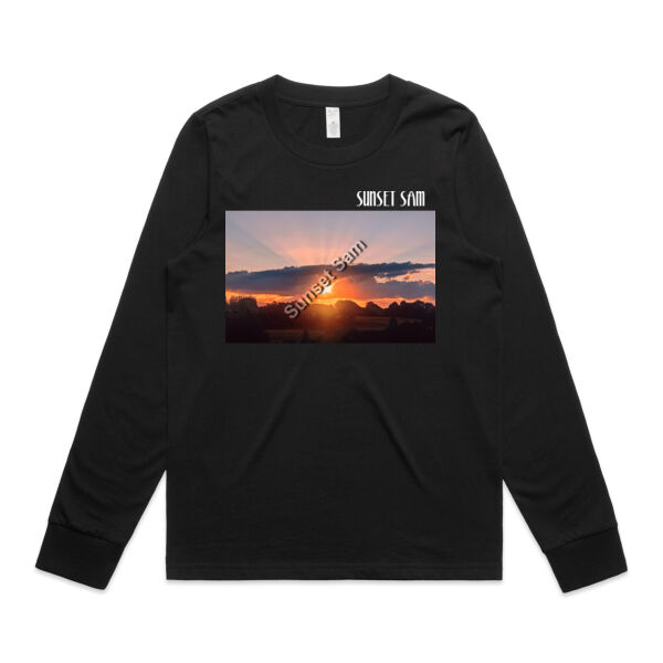 SUN STAR GLOW - AS Colour Womens Maple Longsleeve Tee Thumbnail