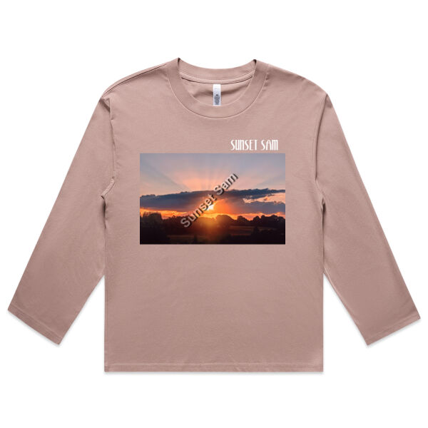 SUN STAR GLOW - AS Colour Womens Martina Longsleeve Tee Thumbnail