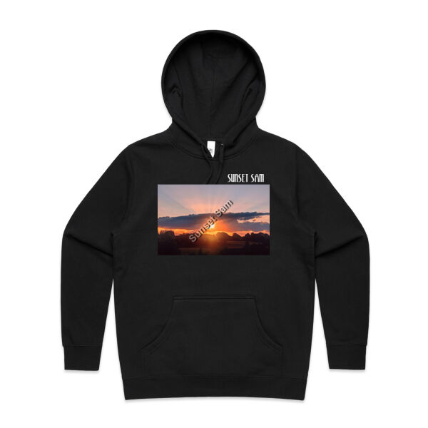 SUN STAR GLOW - AS Colour Womens Stencil Hood Thumbnail