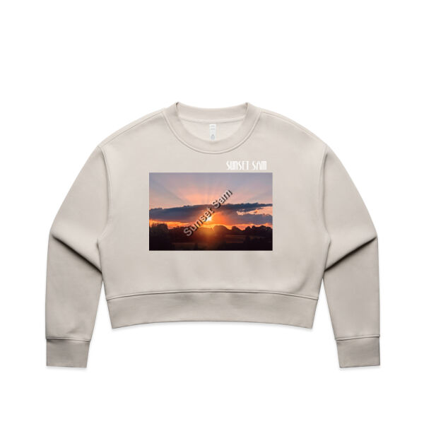 SUN STAR GLOW - AS Colour Women's Relax Crop Crew Thumbnail