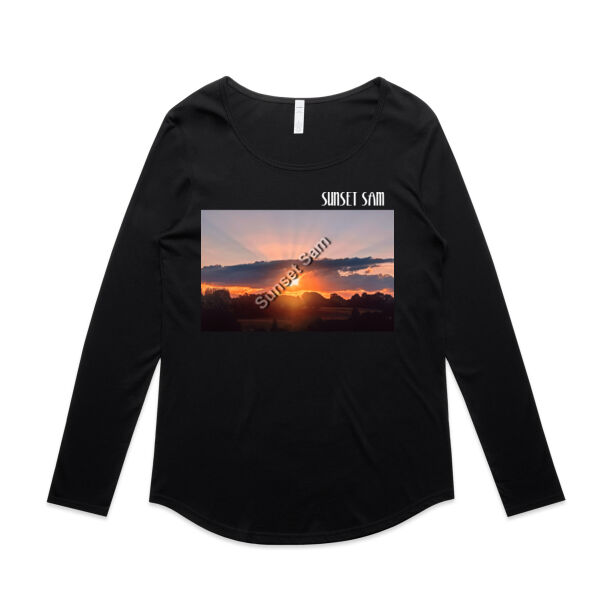 SUN STAR GLOW - AS Colour Womens Mali Long Sleeve Tee Thumbnail