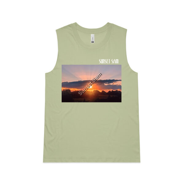 SUN STAR GLOW - AS Colour Womens Upside Tank Thumbnail