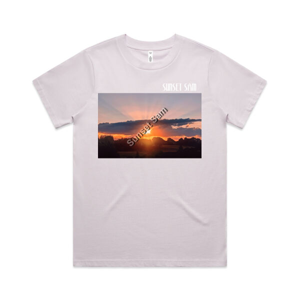 SUN STAR GLOW - AS Colour Womens Classic Tee Thumbnail