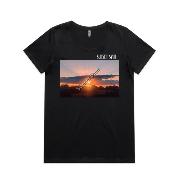 SUN STAR GLOW - AS Colour Womens Maple Scoop Tee Thumbnail