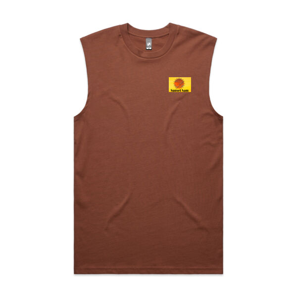 Sunset Star Glow, back - AS Colour Mens Classic Tank Thumbnail
