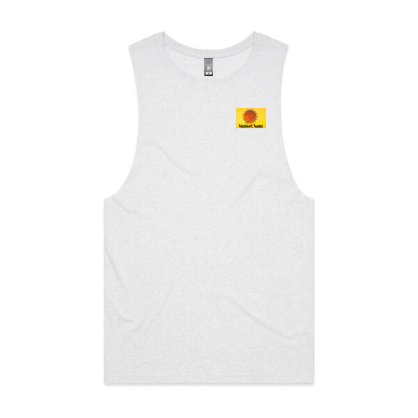 Sunset Star Glow, back - AS Colour Mens Barnard Tank Thumbnail