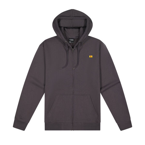 Sunset Star Glow, back - Cloke Mens Campfire Zip Hoodie V2 Thumbnail