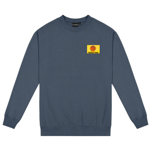 Sunset Star Glow, back - Cloke Mens Standard Crew  Thumbnail