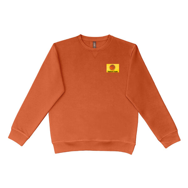 Sunset Star Glow, back - Urban Collab Mens The Broad Crewneck Thumbnail