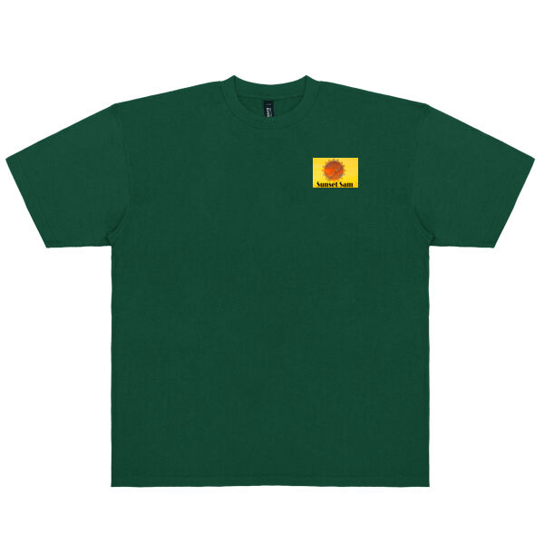 Sunset Star Glow, back - Urban Collab Mens Set Club Tee Thumbnail