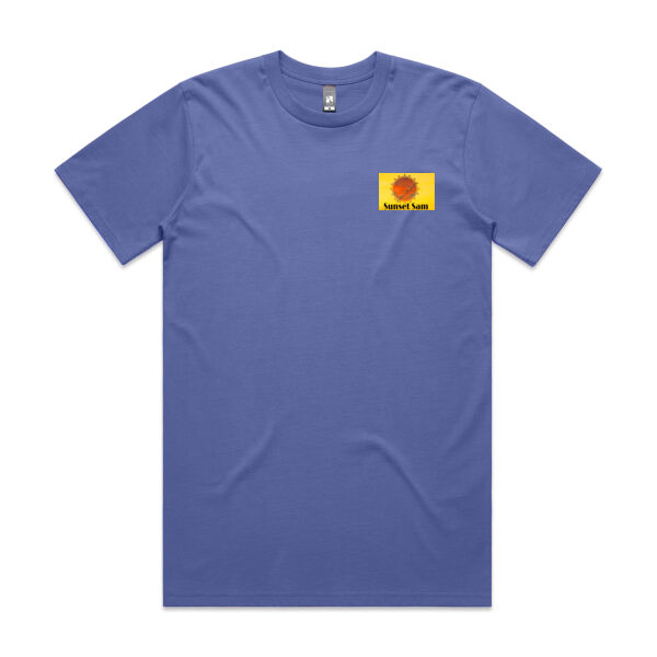 Sunset Star Glow, back - AS Colour Mens Classic Tee Thumbnail