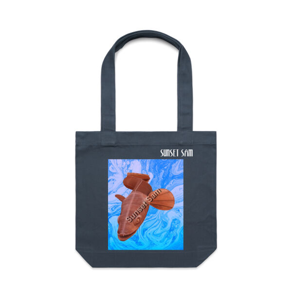 Steel Eel, front - AS Colour Carrie Tote Bag  Thumbnail