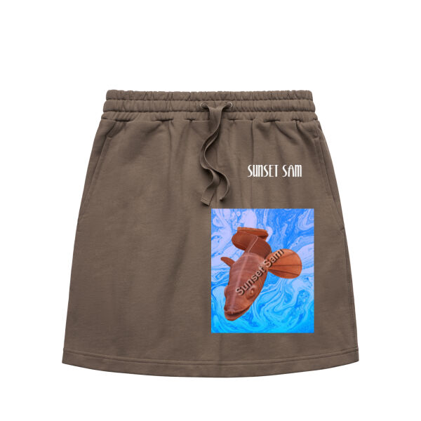 Steel Eel, front - AS Colour Womens Terry Skirt Thumbnail