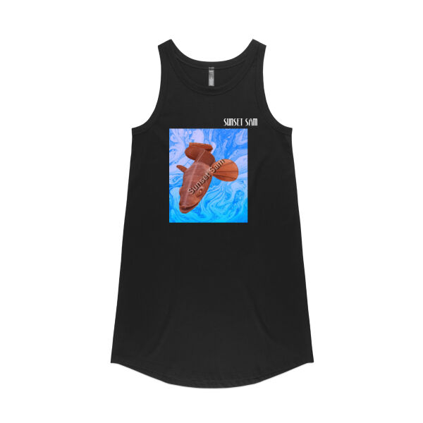 Steel Eel, front - AS Colour Womens Saturday Dress Thumbnail