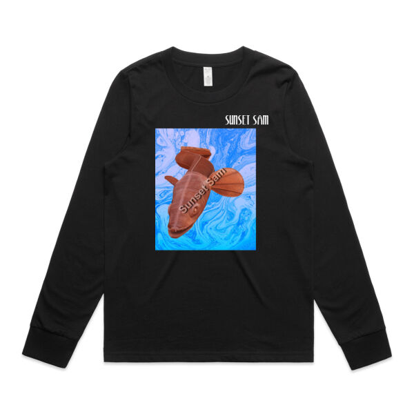 Steel Eel, front - AS Colour Womens Maple Longsleeve Tee Thumbnail