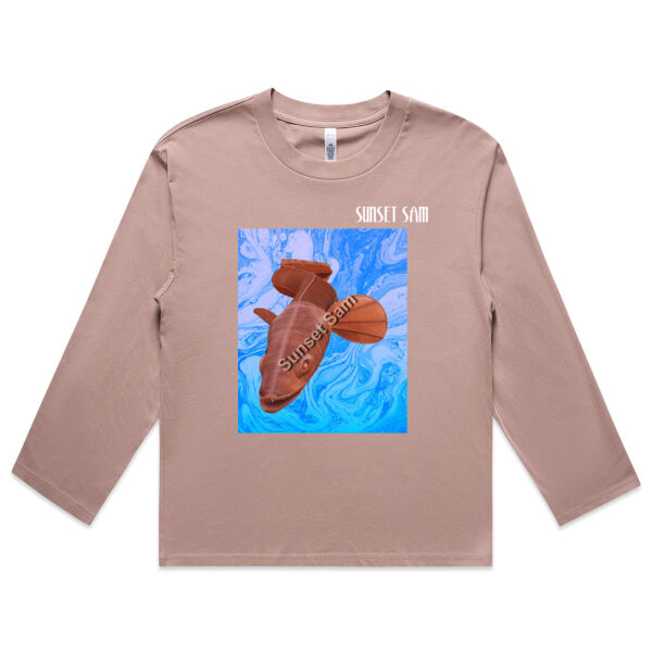 Steel Eel, front - AS Colour Womens Martina Longsleeve Tee Thumbnail