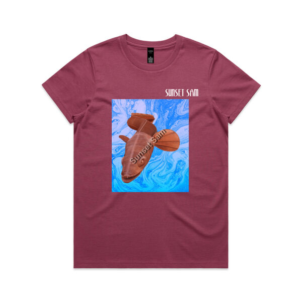 Steel Eel, front - AS Colour Womens Maple Tee Thumbnail