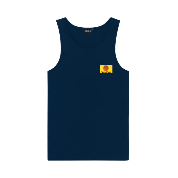 Steel Eel, back - Cloke Mens Concept Singlet Thumbnail