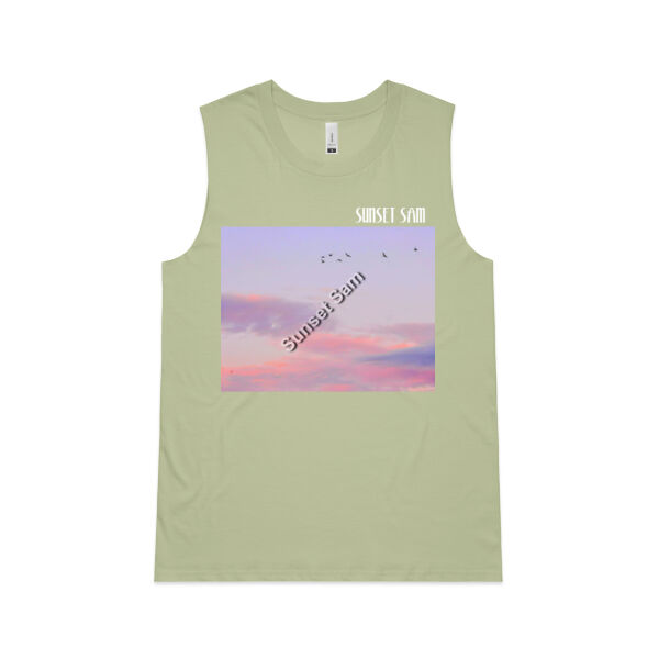 Flight of fancy, front - AS Colour Womens Upside Tank Thumbnail