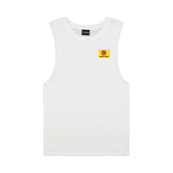 Flight of fancy, back - Cloke Mens Big Air Tank Thumbnail