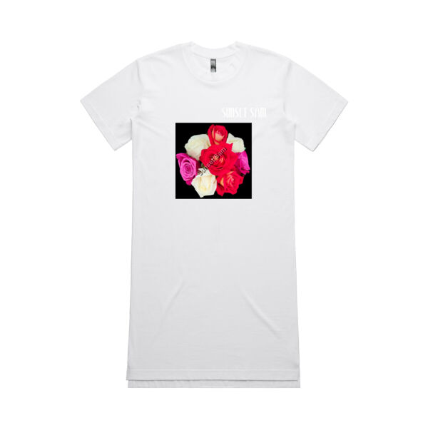 Rose posy - AS Colour Womens Oversized Dress Thumbnail