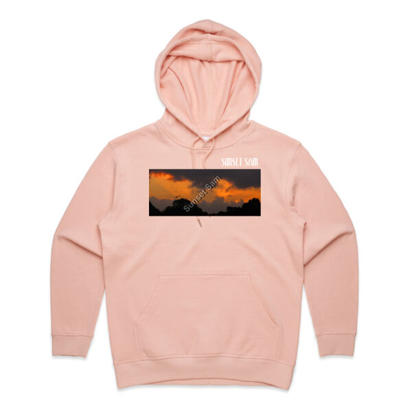 Through the storm, front - AS Colour Womens Premium Hood Thumbnail