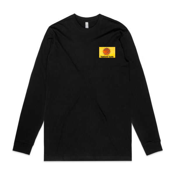 Through the storm, back - AS Colour Mens Staple Organic Longsleeve Tee Thumbnail