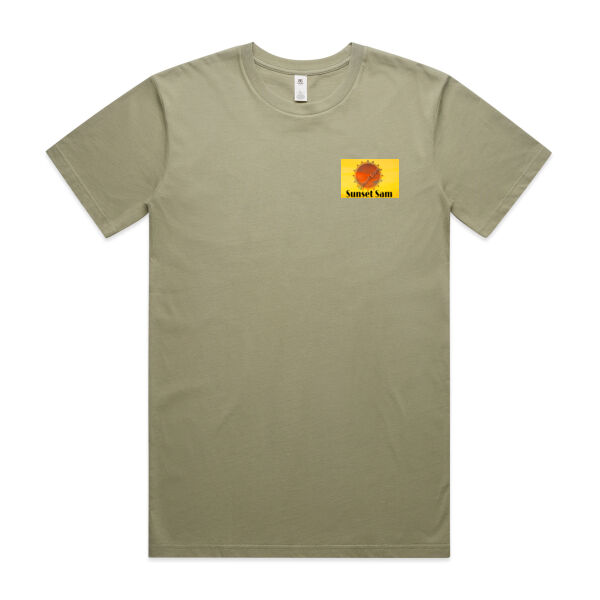 Through the storm, back - AS Colour Mens Block T shirt Thumbnail