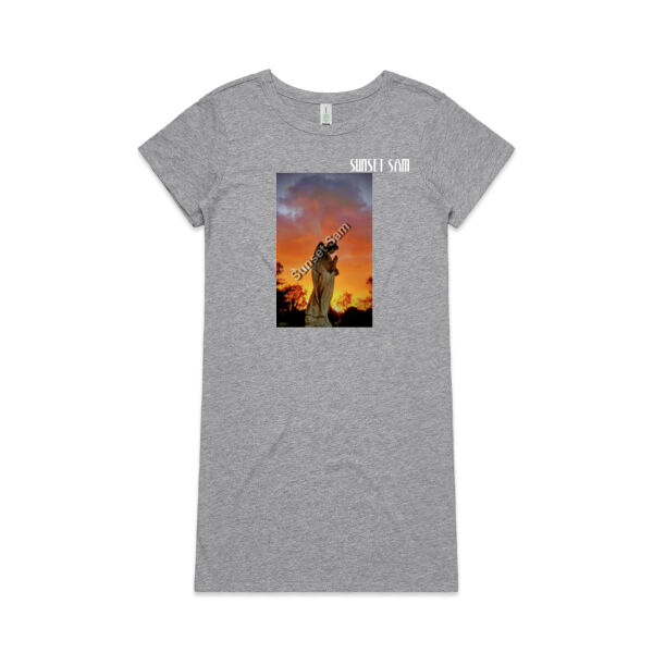 Angel glow - AS Colour Womens Mika Organic Short Sleeved Dress Thumbnail