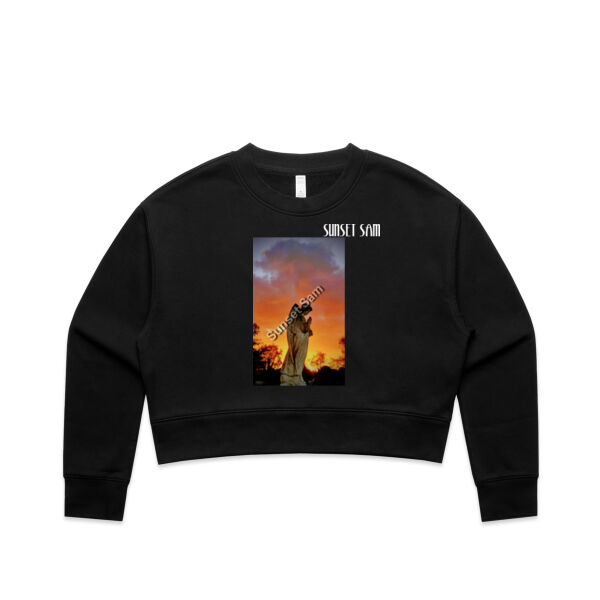 Angel glow - AS Colour Women's Relax Crop Crew Thumbnail