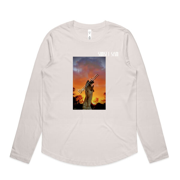 Angel glow - AS Colour Womens Maple Curve Longsleeve Tee Thumbnail