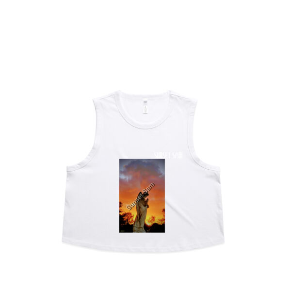 Angel glow - AS Colour Womens Martina Crop Tank Thumbnail