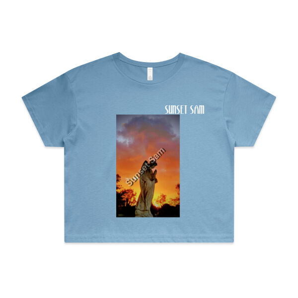 Angel glow - AS Colour Womens Crop Tee Thumbnail