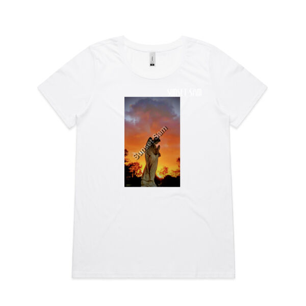 Angel glow - AS Colour Womens Shallow Scoop Tee Thumbnail