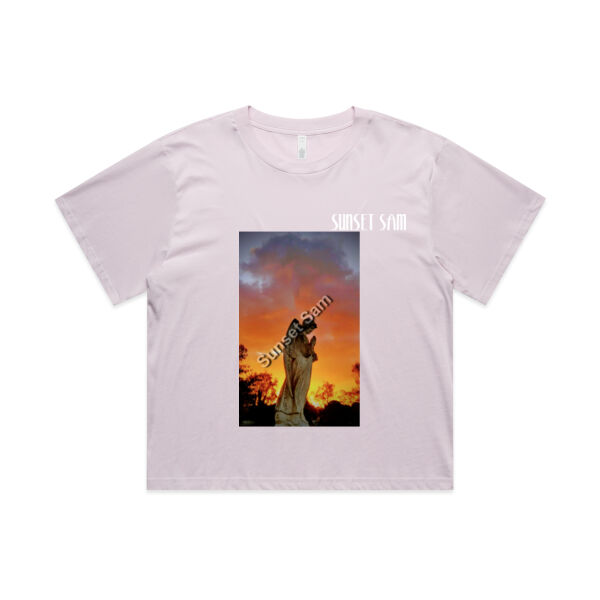 Angel glow - AS Colour Womens Martina Crop Tee Thumbnail