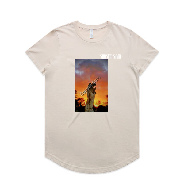 Angel glow - AS Colour Womens Maple Curve Tee Thumbnail