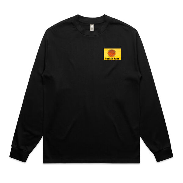 Angel glow, back - AS Colour Mens Heavy Long Sleeve Tee Thumbnail