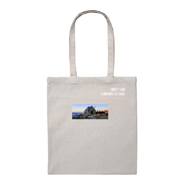 Lake Tekapo, front - Heavy Duty Canvas Tote Bag Thumbnail