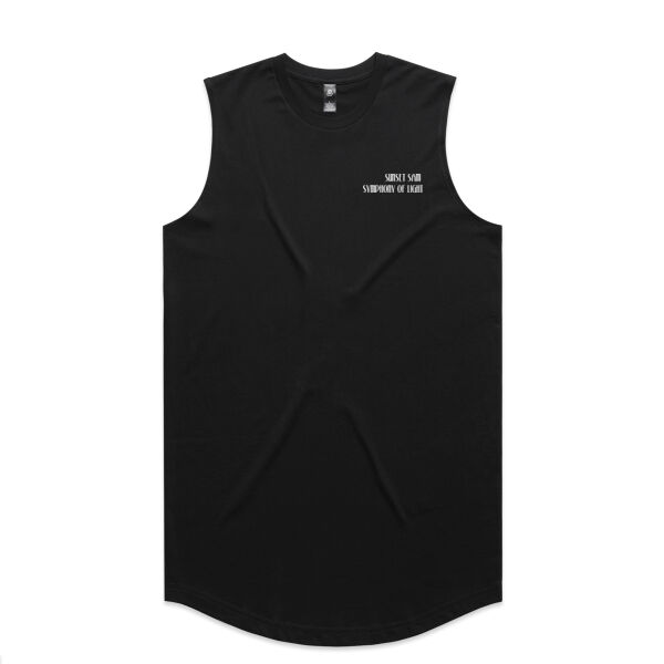 Lake Tekapo, back - AS Colour Mens Staple Curve Tank Thumbnail