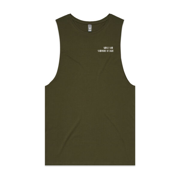 Lake Tekapo, back - AS Colour Mens Barnard Tank Thumbnail