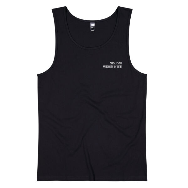 Lake Tekapo, back - Thread Project Mens Summer Singlet Thumbnail