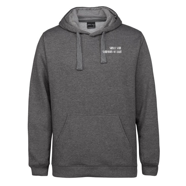 Lake Tekapo, back - JB's Mens Fleecy Hoodie Thumbnail