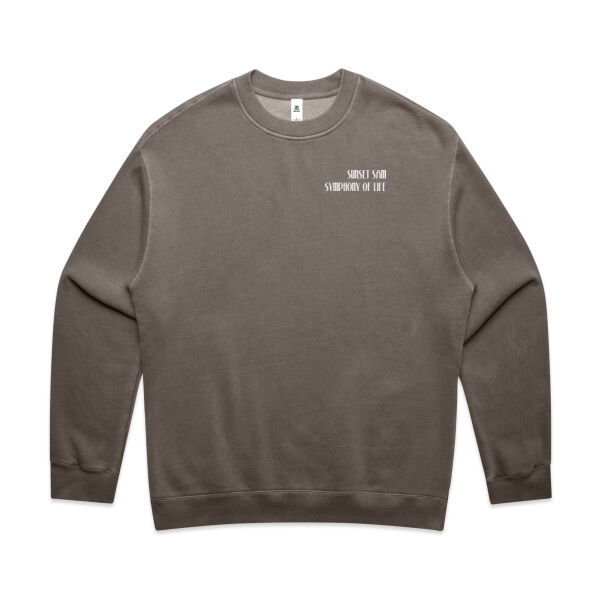 Mountain Life, back - AS Colour Mens Relax Faded Crew Thumbnail