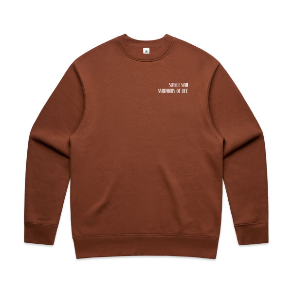 Mountain Life, back - AS Colour Mens Relax Crew Thumbnail