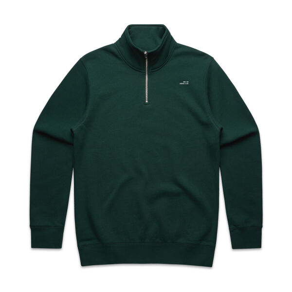 Beach sunset, back - AS Colour Mens Half Zip Thumbnail