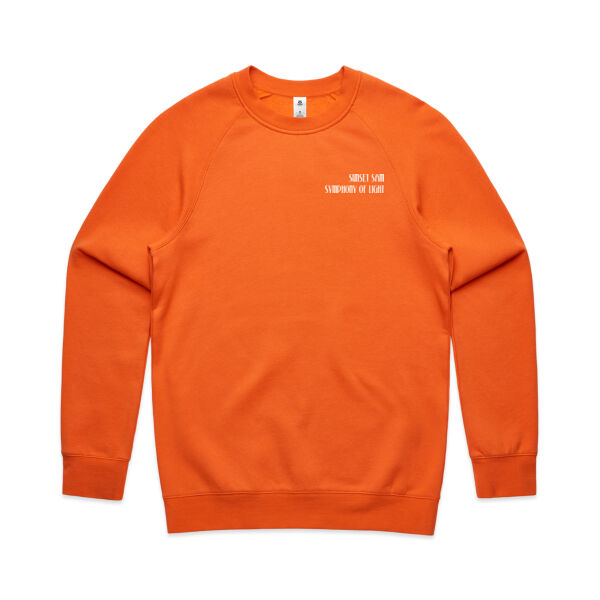 Beach sunset, back - AS Colour Mens Supply Crew Thumbnail