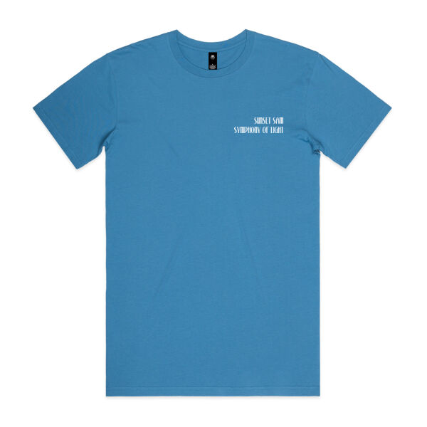 Beach sunset, back - AS Colour Mens Staple T shirt Thumbnail